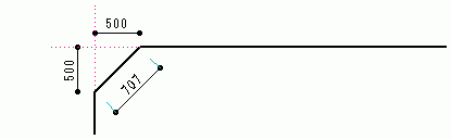 角面（辺寸法）