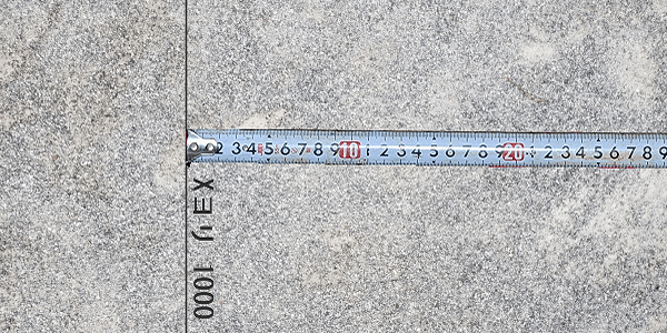 ゼロ位置計測の写真です。