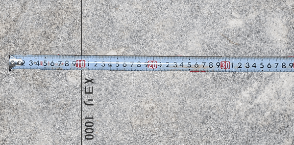 ゼロ位置から100キリでの計測のです。