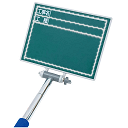シンワ測定(Shinwa Sokutei) 黒板 交換フレーム 伸縮式のリンク画像です。