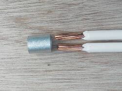 Pスリーブ圧着前準備の写真です。