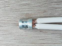 刻印側圧着部分の写真です。